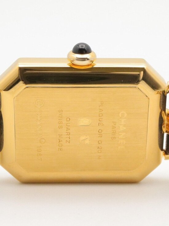 Chanel Watch Premiere M Black Leather main image 4